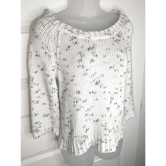 American Eagle Y2K Sweater Top Cotton Women’s Small Chunky Knit Cottagecore Soft - Picture 1 of 8